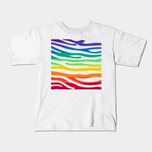 Zebra Pattern Kids T-Shirt